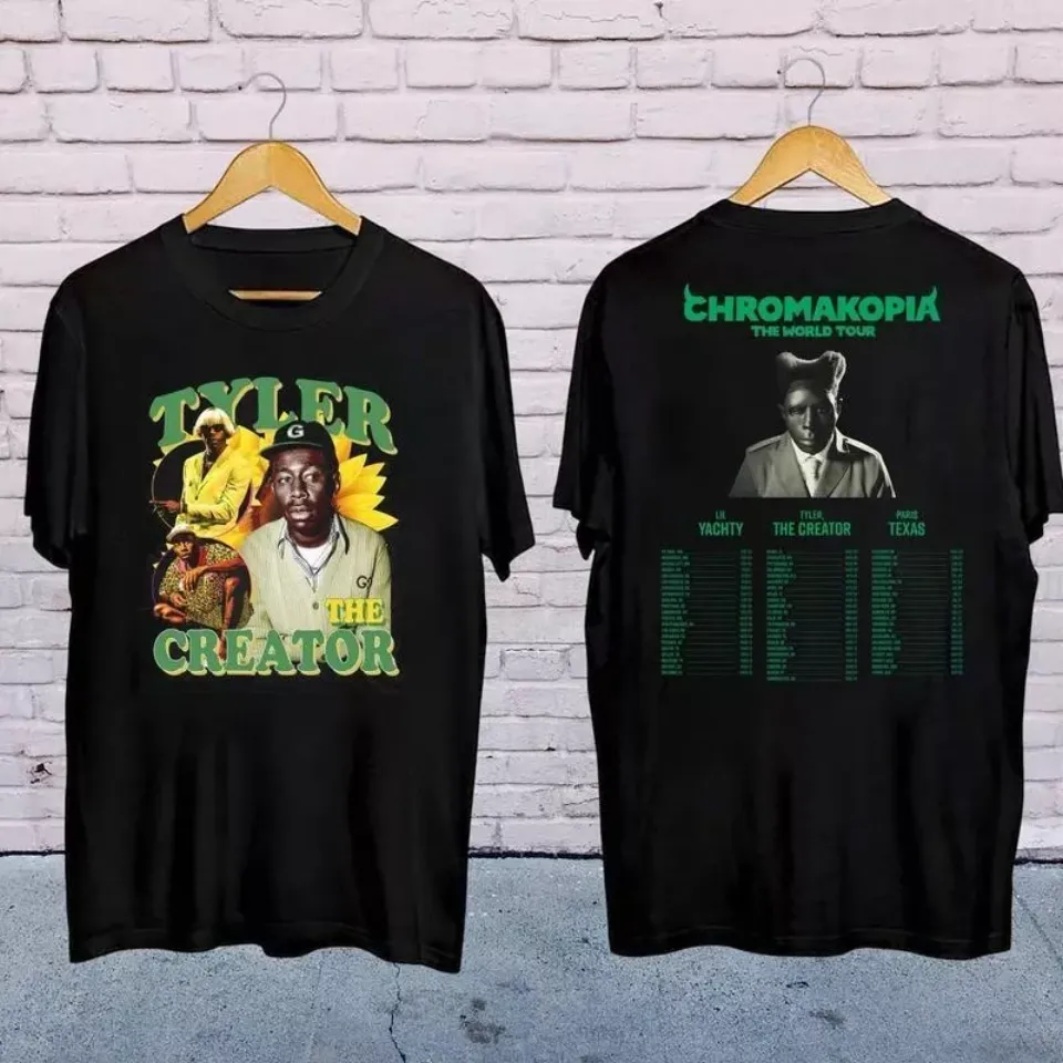 New 2025 Tour Tyler The Creator T Shirt