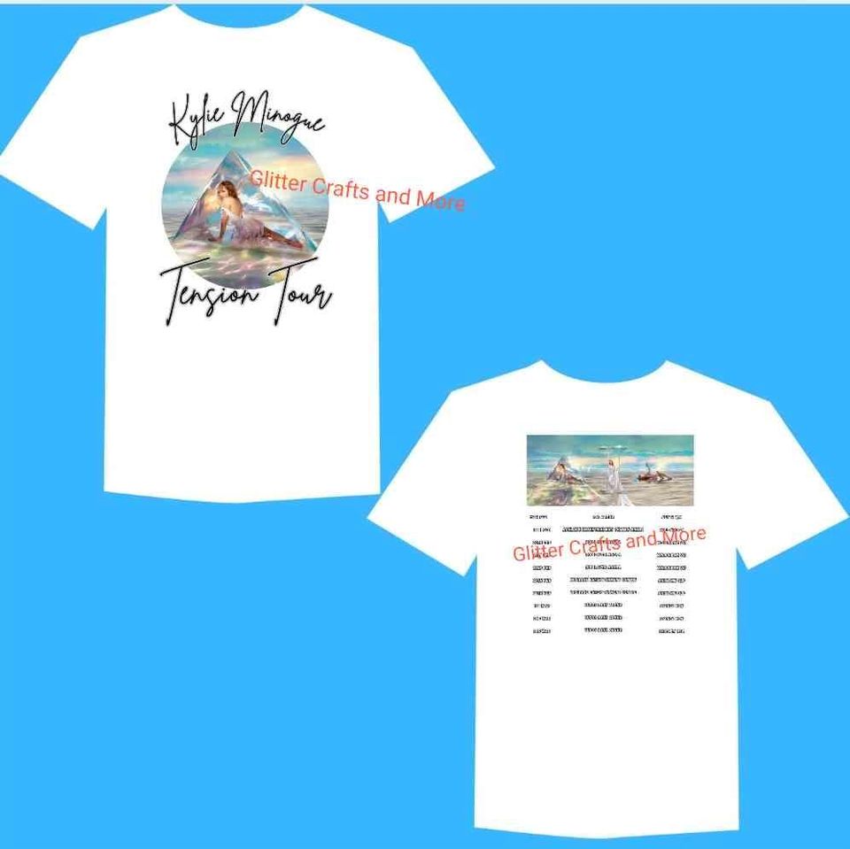 New Kylie Minogue Australia Tour 2025 Tshirt