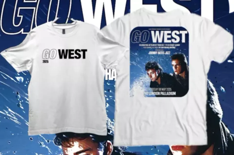 New Go West Tour 2025 T Shirts