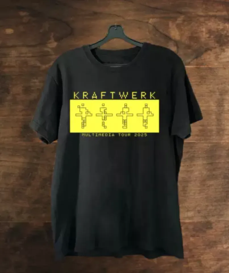 Kraftwerk Band Tour 2025 Gift For Fan Shirt