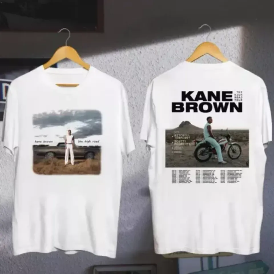 New Kane Brown Tour 2025 Music T-Shirt, Kane Brown The High Road 2025 Tour Music T-Shirt