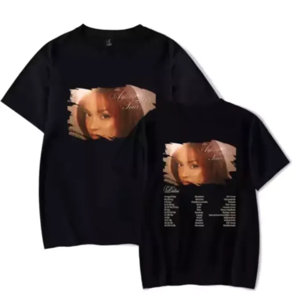 New Ayliva 2025 Tour T-Shirt For Fans Double Sided