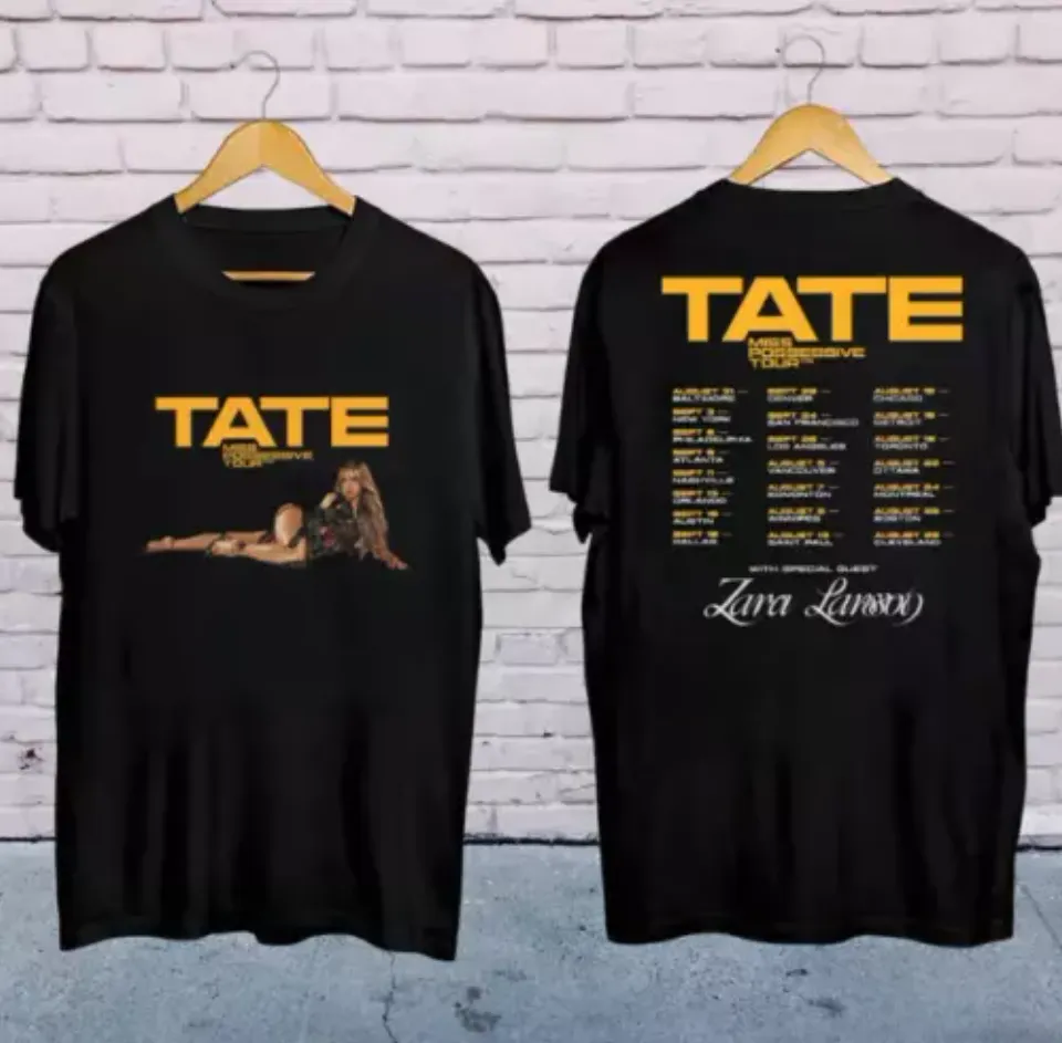 New Tate Mcrae 2025 Concert, Tate Mcrae Miss Possessive Tour 2025 T-Shirt