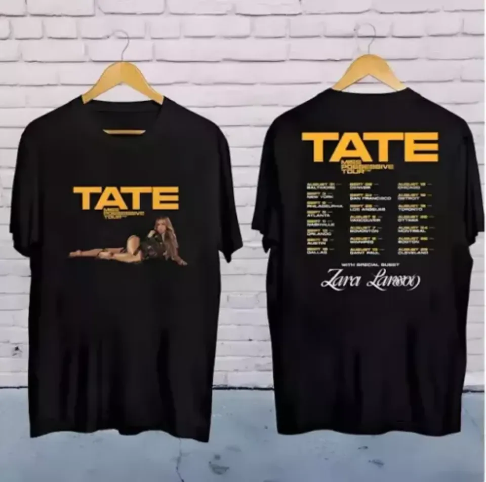 Tate Mcrae 2025 Concert, Tate Mcrae Miss Possessive Tour 2025 Shirt