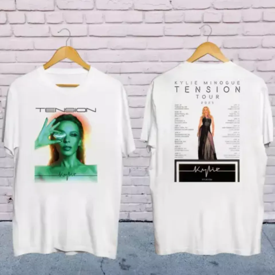 Kylie Minogue 2025 Concert, Kylie Minogue Tension World Tour 2025 Shirt