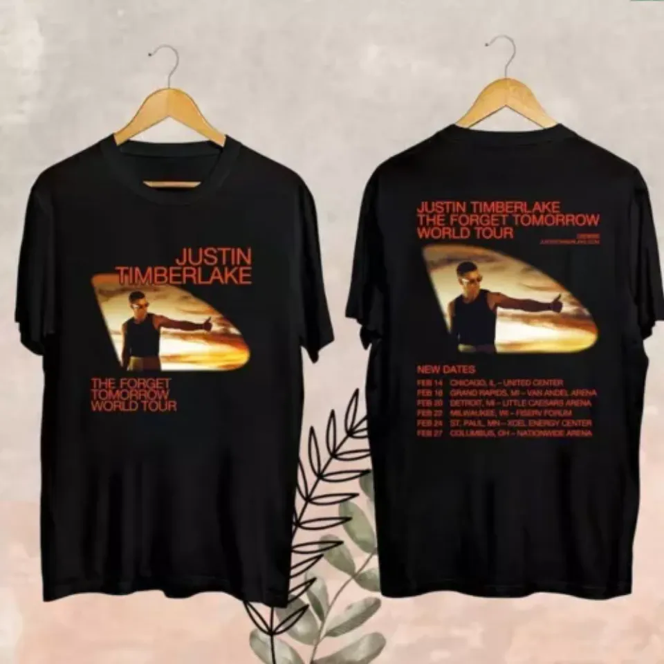 New The Forget Tomorrow World Tour 2025 Fan Shirt, 2025 Justin Timberlake The Forget