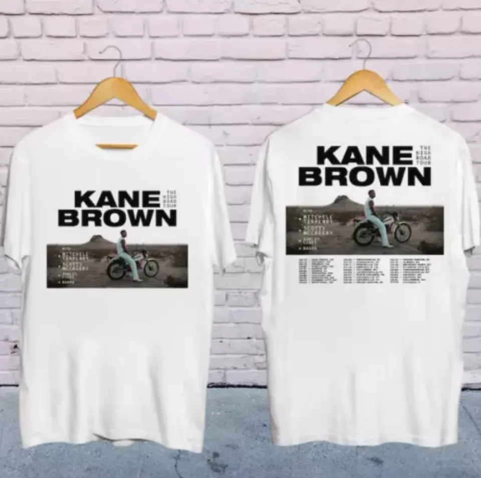 New 2025 Kane Brown The High Road Tour Shirt, Kane Brown 2025 Concert