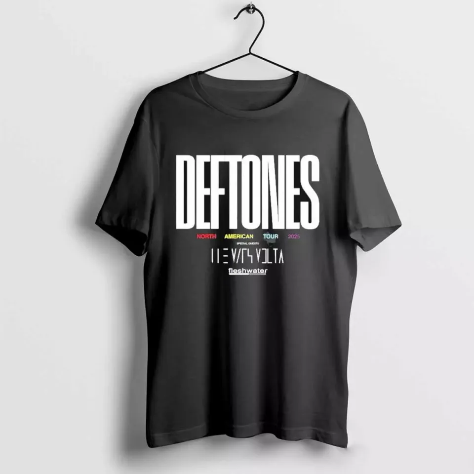 New Deftone 2025 North American Tour Gift For Fan T-Shirt
