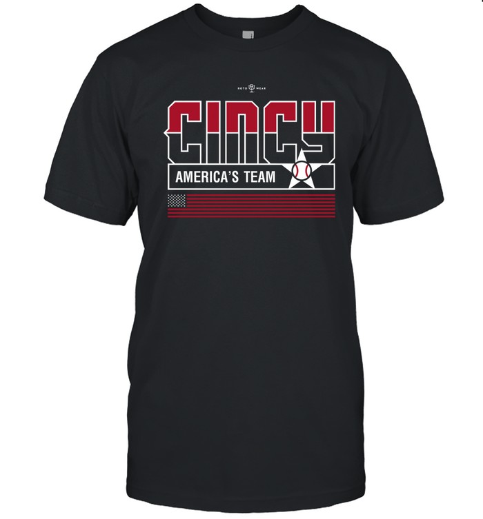 Roto Wear Cincy America's Team T-Shirt