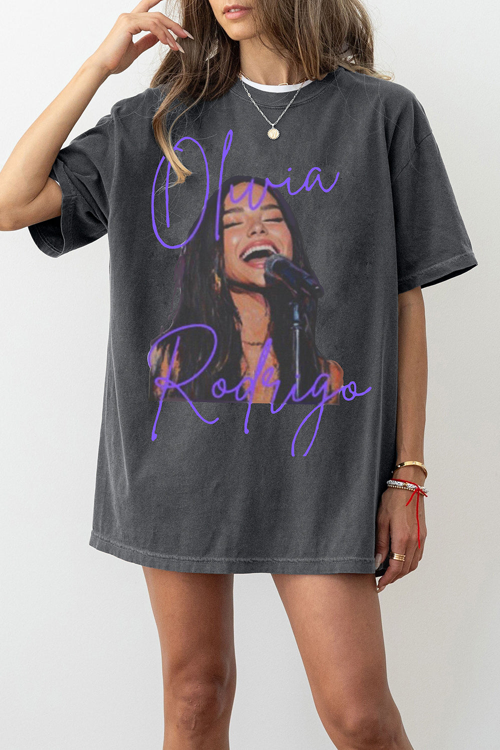 New Olivia Rodrigo Celebrity Culture Music Tee For Women