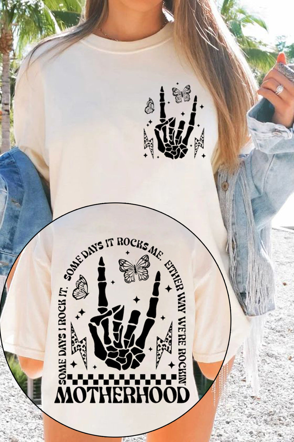 New Motherhood Some Day I Rock It Tee For Women