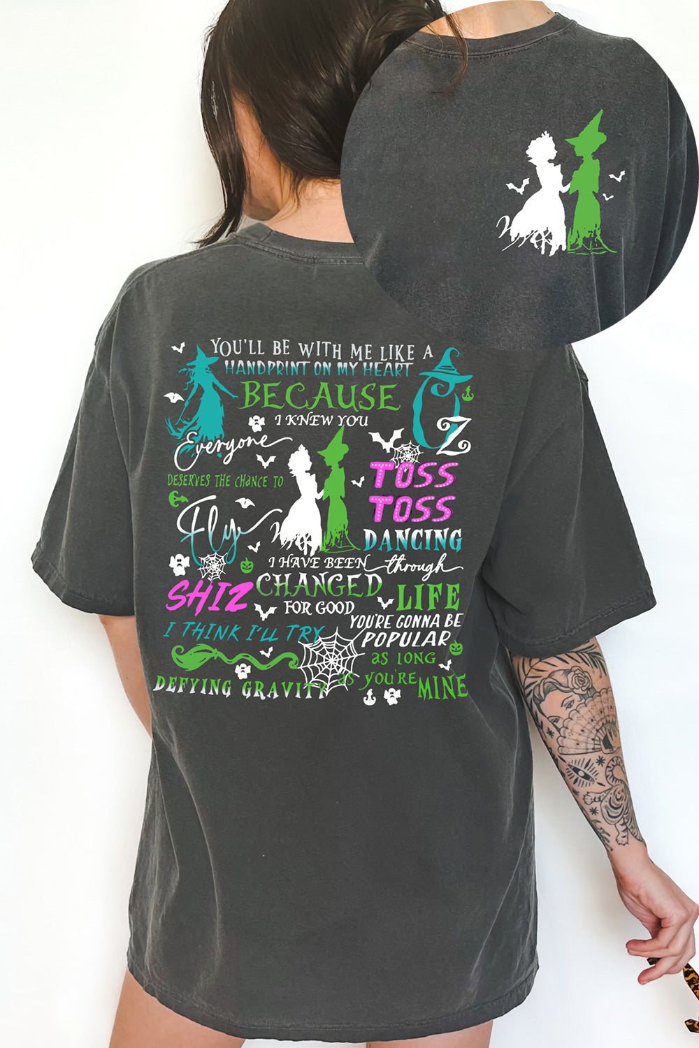 New Wicked Broadway A New Musical The Untold Story Of The Witches Of Oz Tee For Women