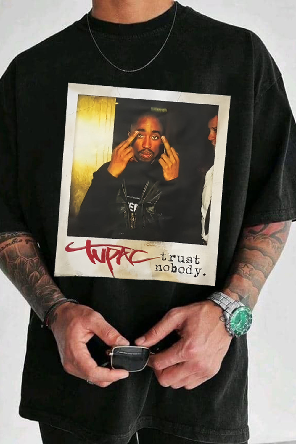 New Rapper Tupac Graphic Tee For Men