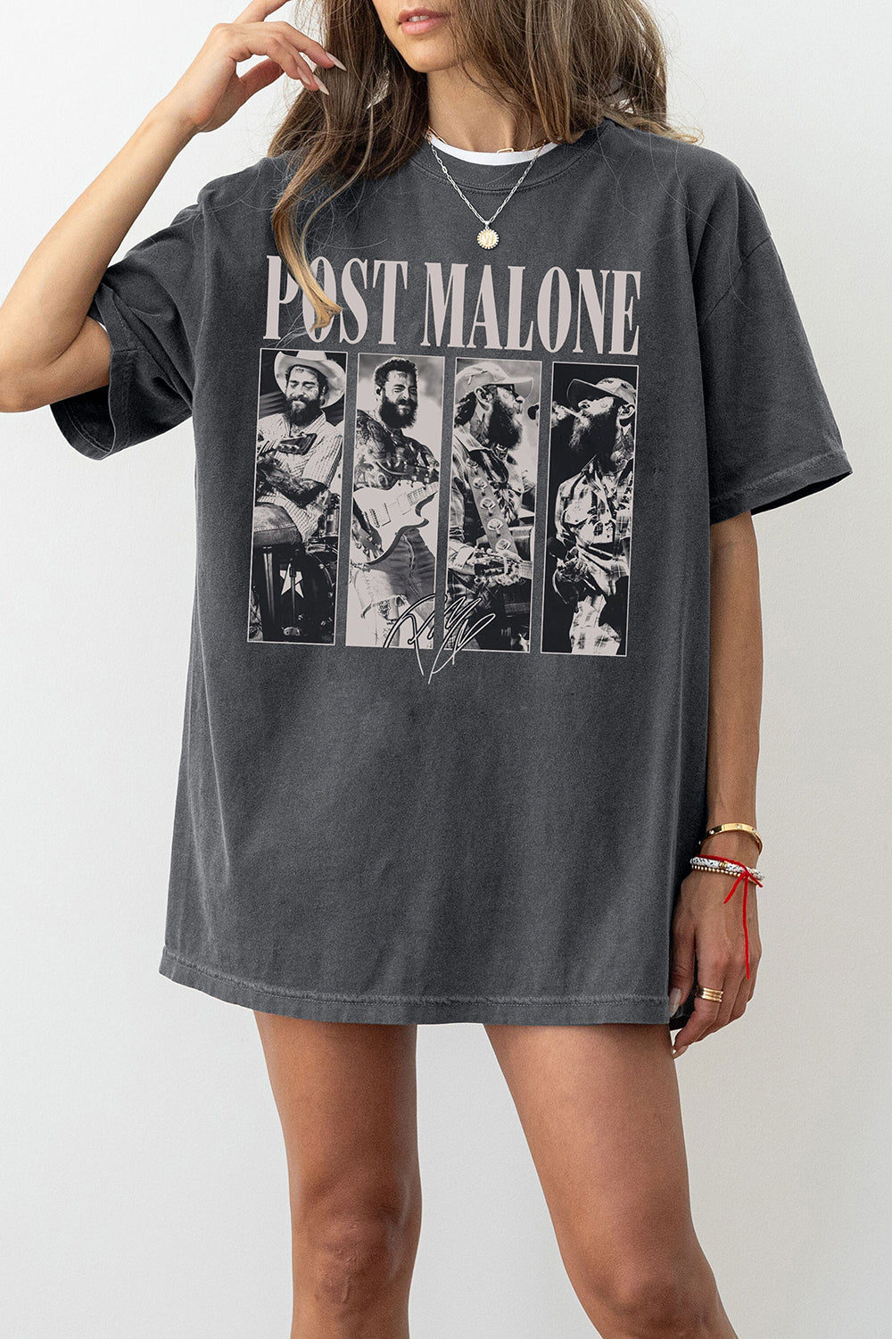 New Vintage Posty Malone Music The Album Graphic Tee For Women
