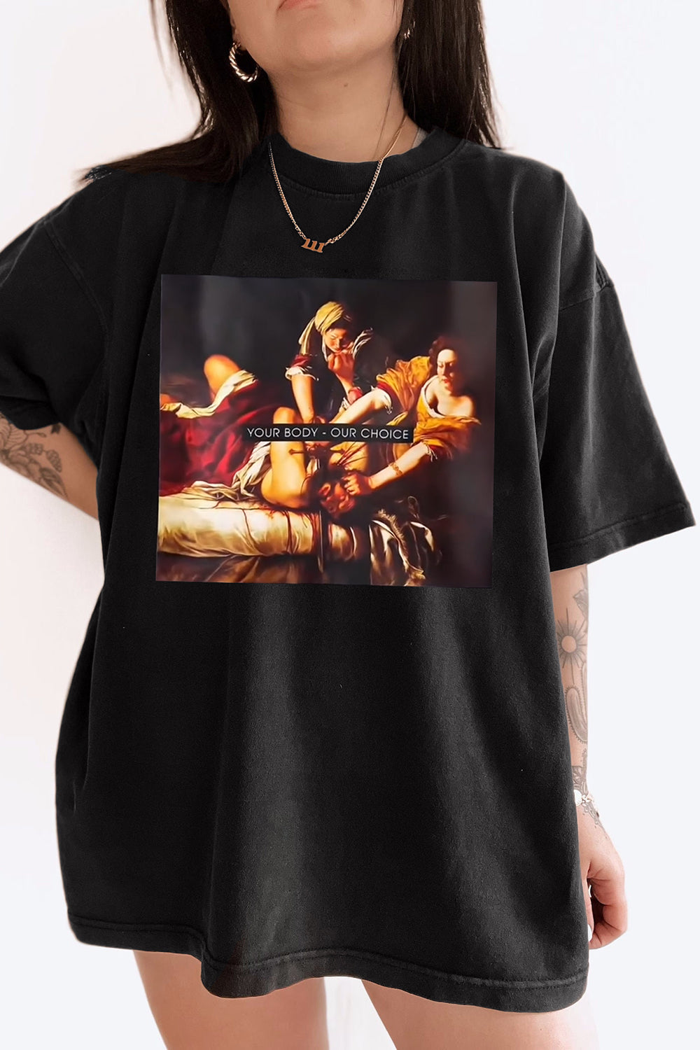 New Your Body Our Choice Female Rage Tee For Women