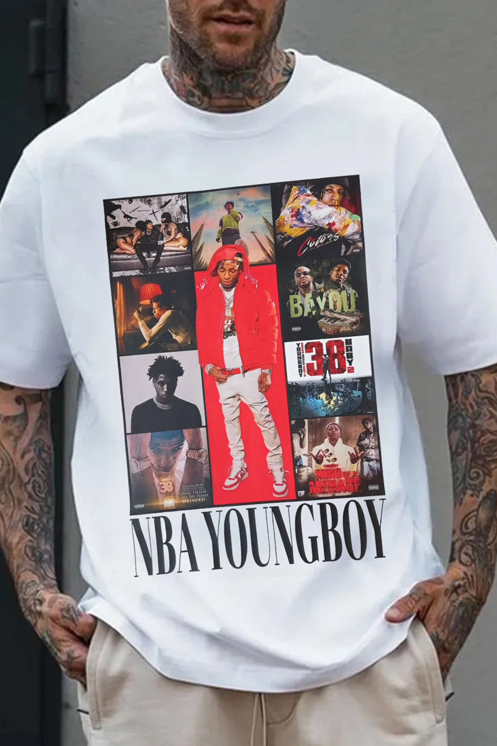 New YoungBoy Never Broke Again Album Graphic Tee For Men