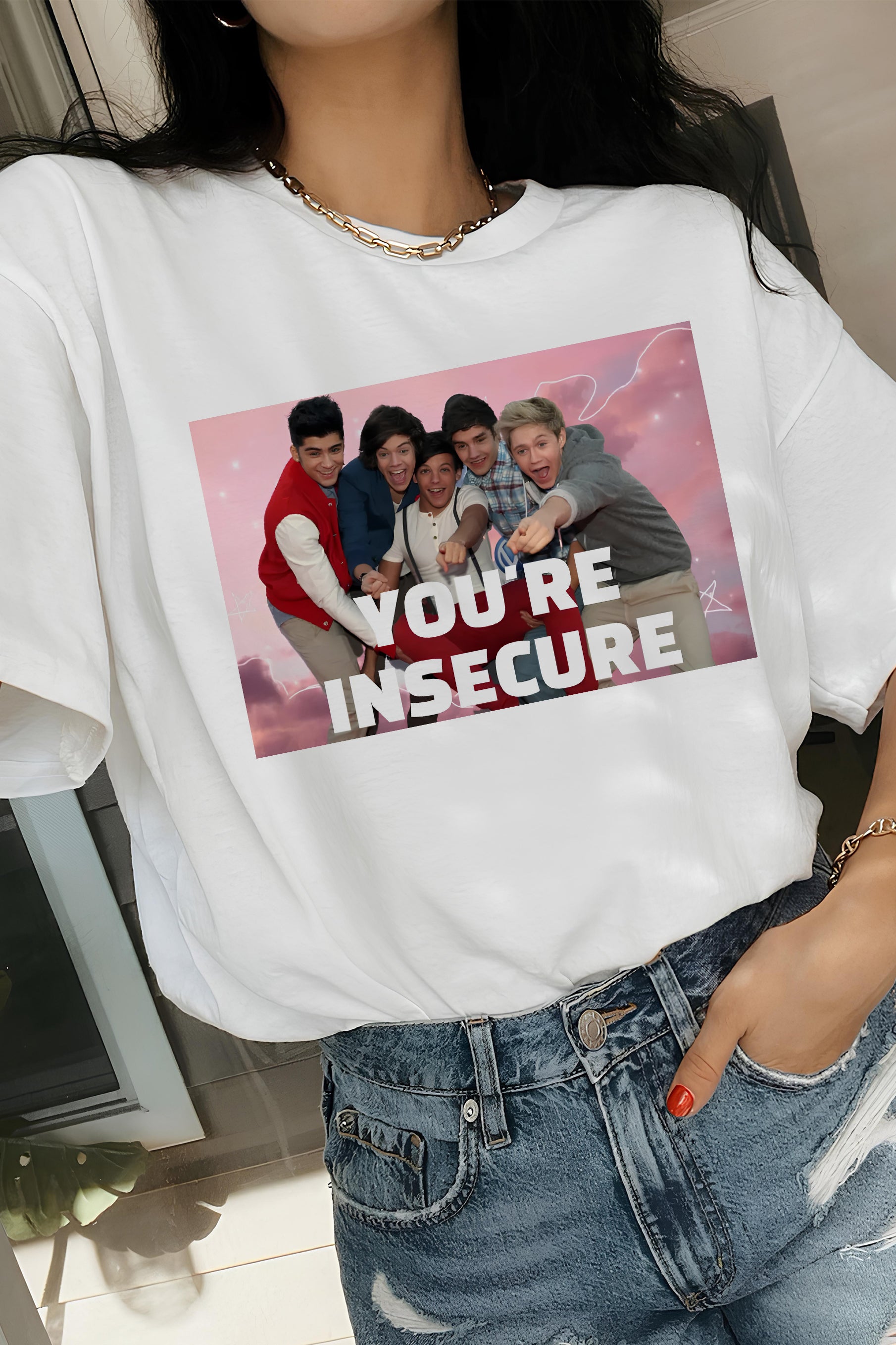 New Youre Insecure One Direction Tee For Women