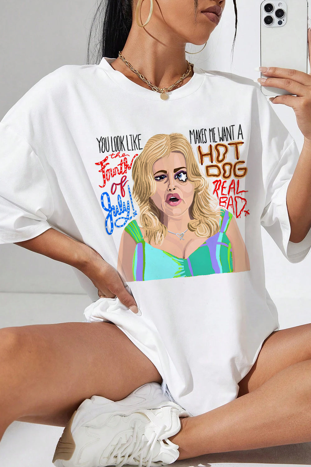 You Look Like The 4th Of July Tee For Women