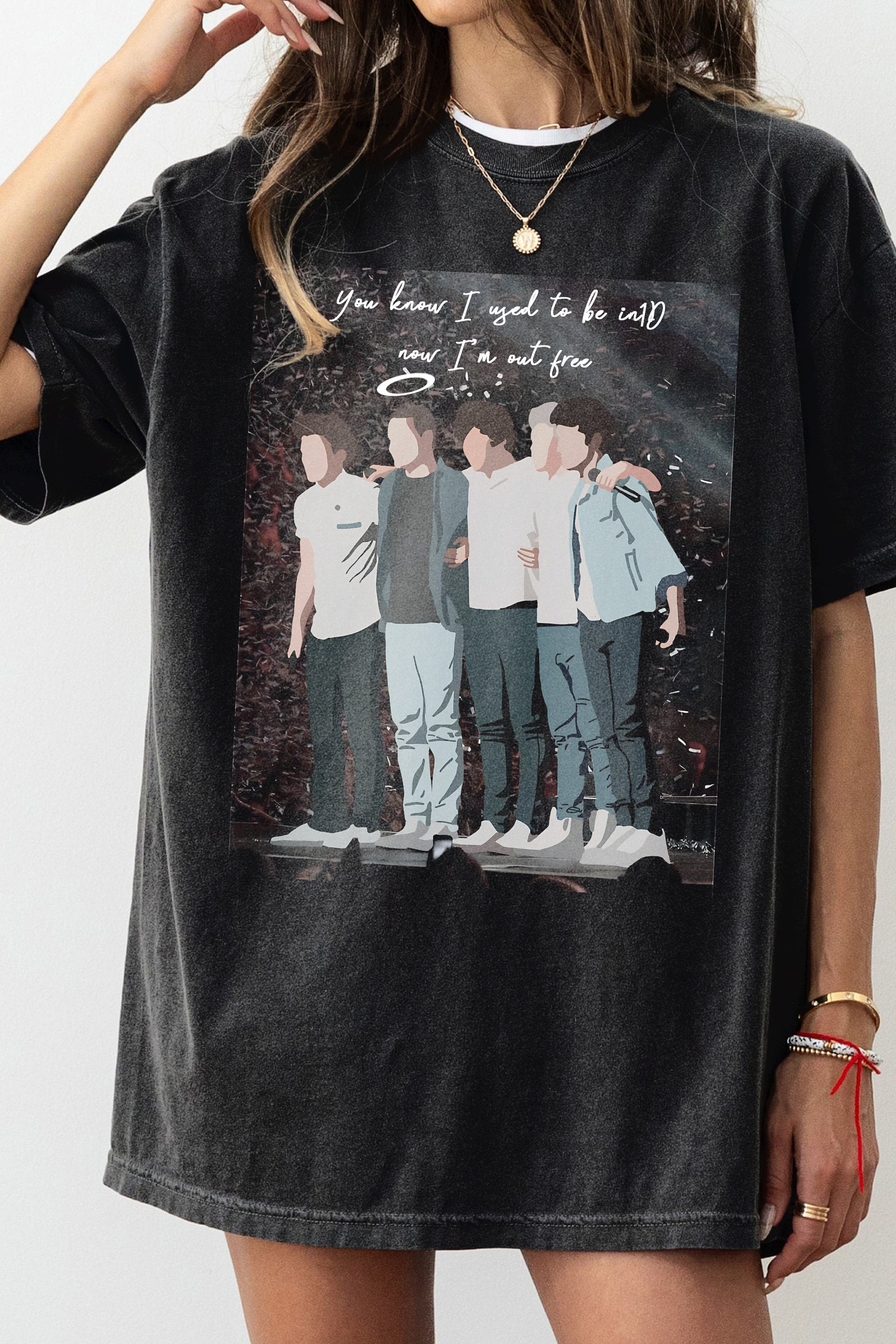 New You Know I used To Be In 1D Tee For Women