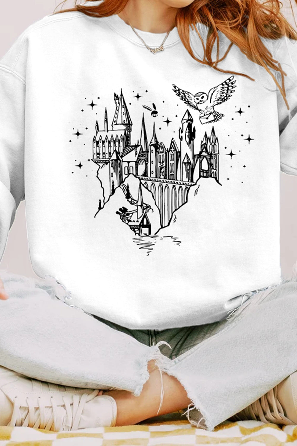 New Wizard Castle Magic Sweatshirt For Women