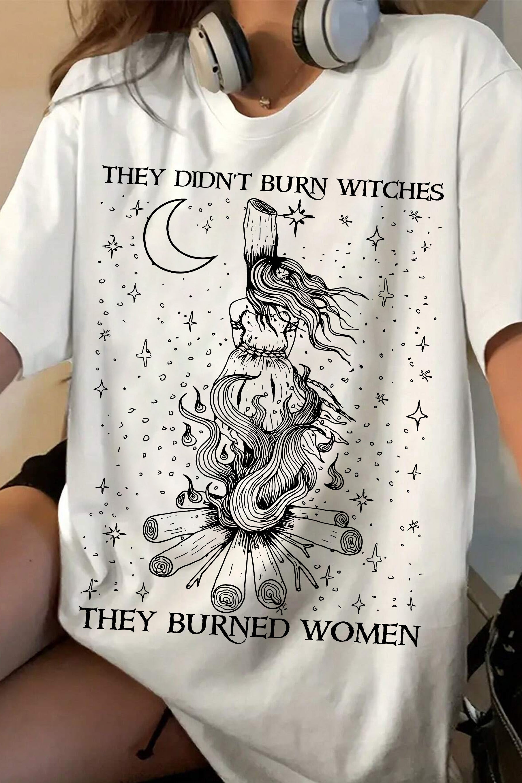 New Witchy Feminist Tee For Women