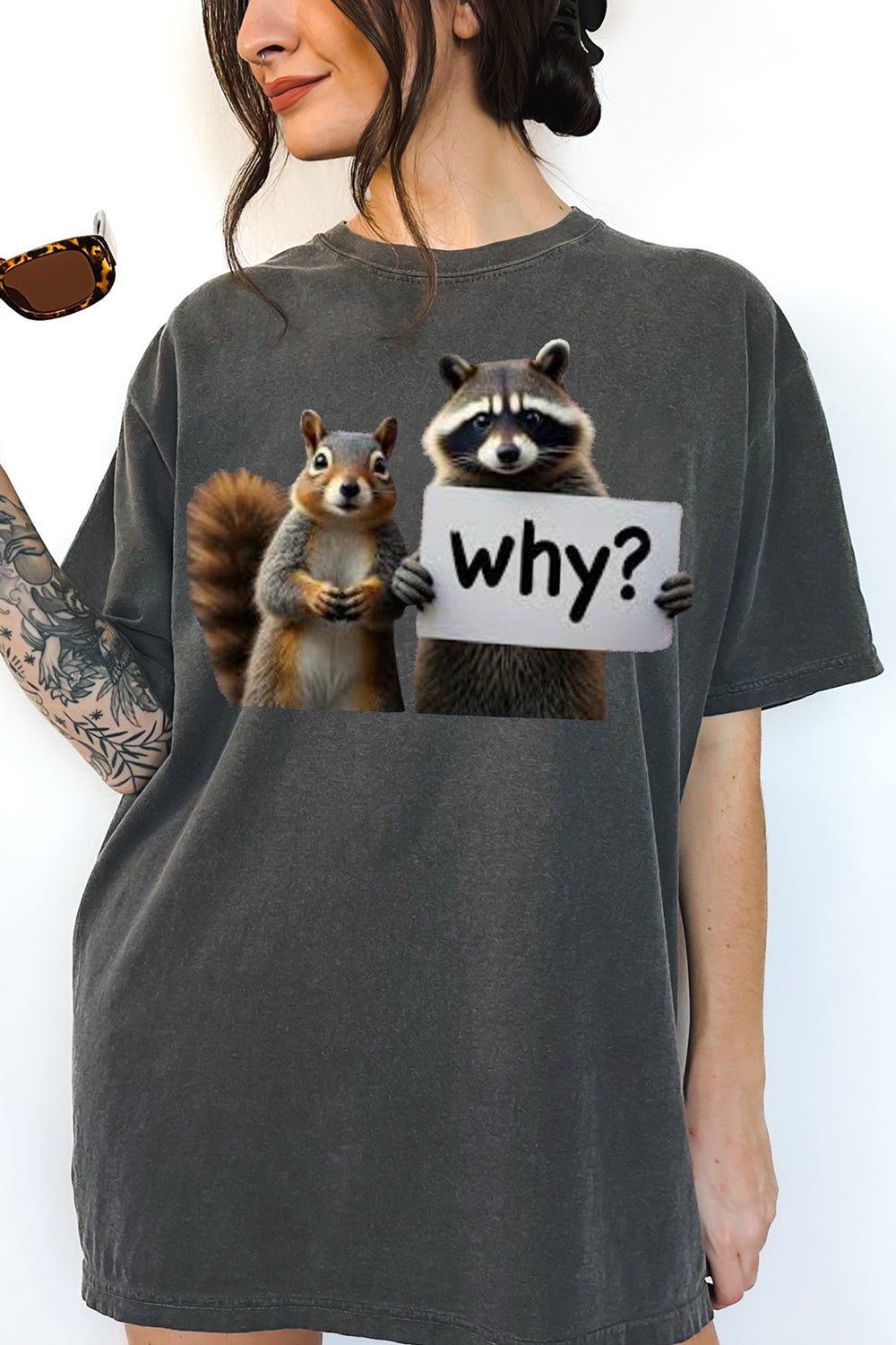 New Why, My Life Mattered Squirrel Peanut and Fred RIP FRED Tee For Women