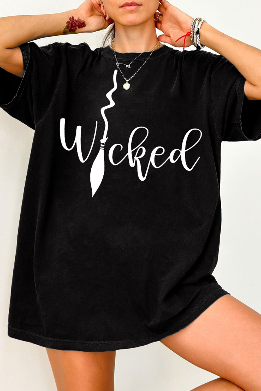 New Wicked Spooky Witches Tee For Women