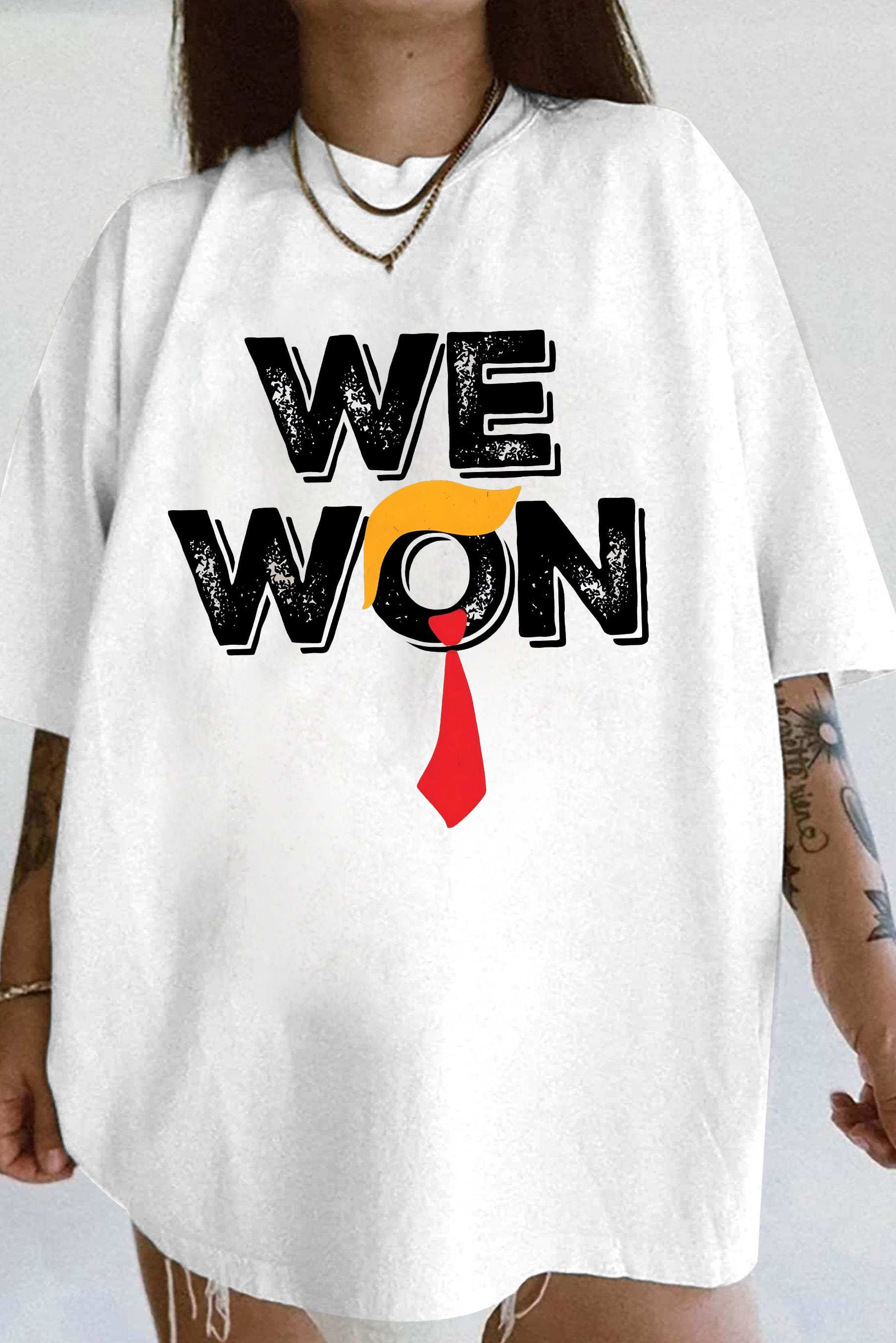 New We Won Tee For Women