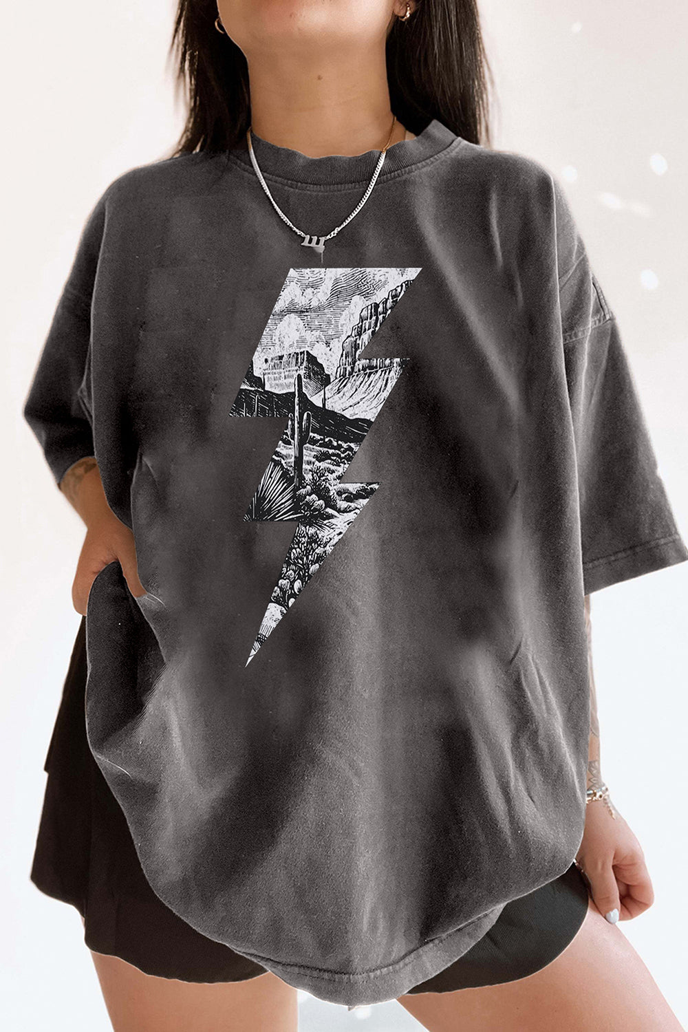 New Western Cowgirl Boho Desert Tee For Women