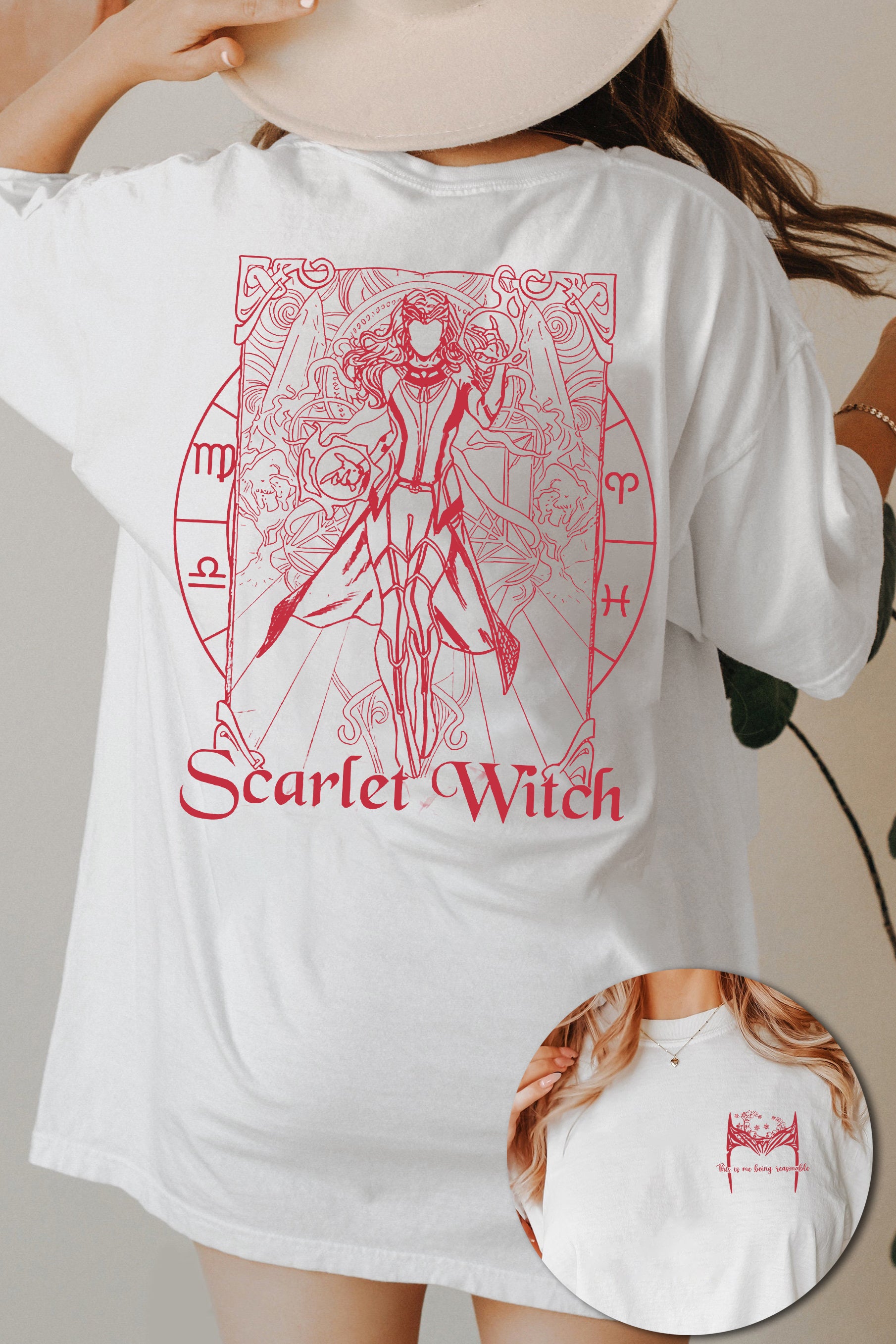 Wanda Maximoff Tee For Women