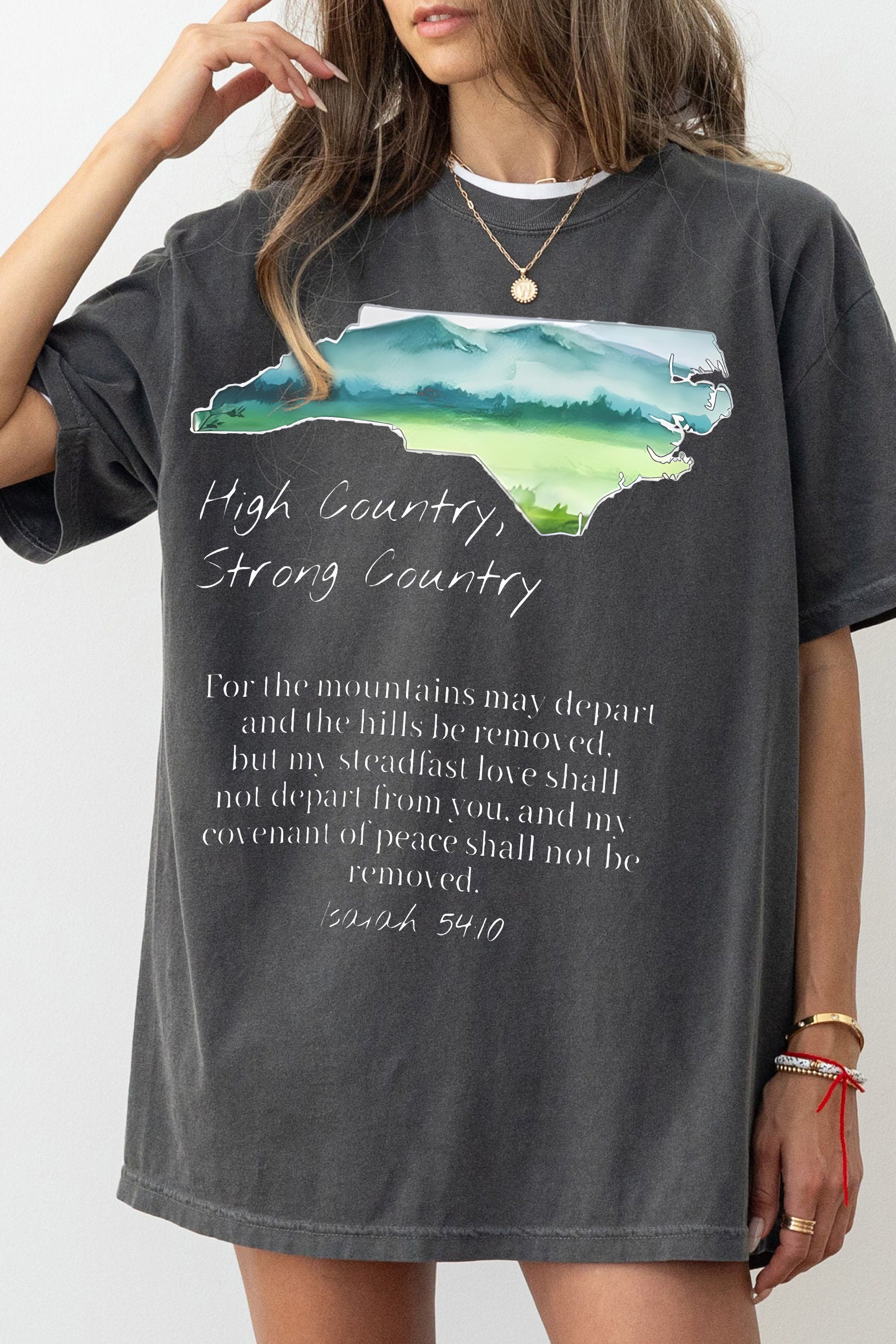 New Western NC Relief Tee For Women