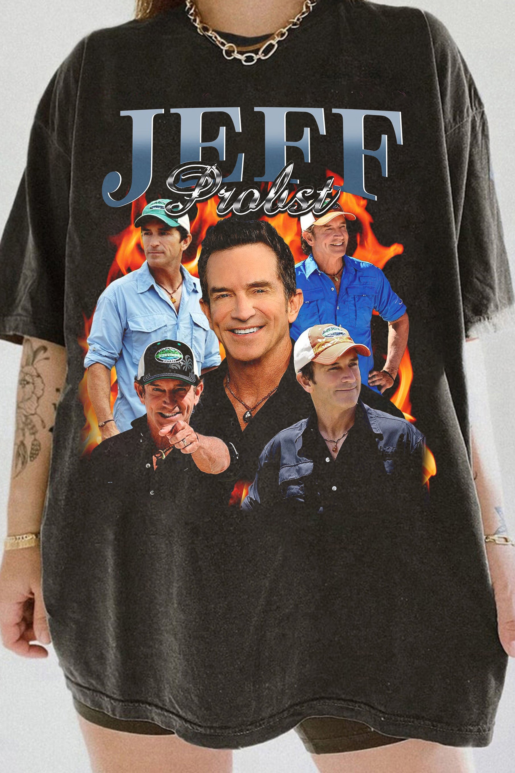 New Vintage Jeff Probst Tee For Women