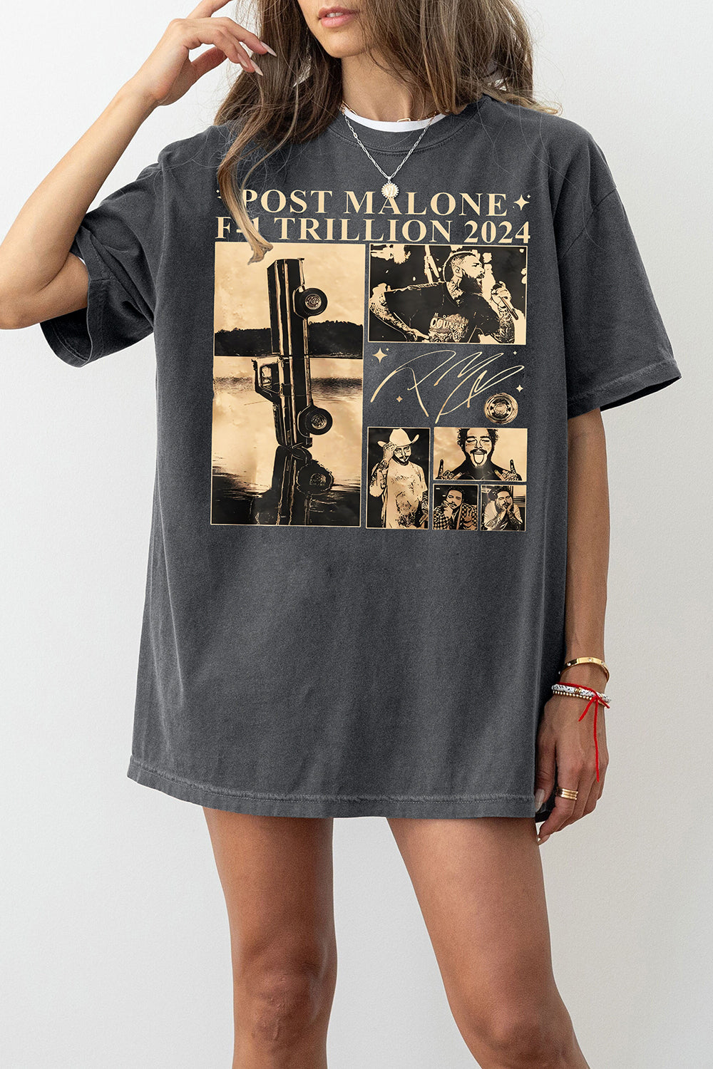 Vintage Post Malone The F-1 Trillion 90S Tee For Women