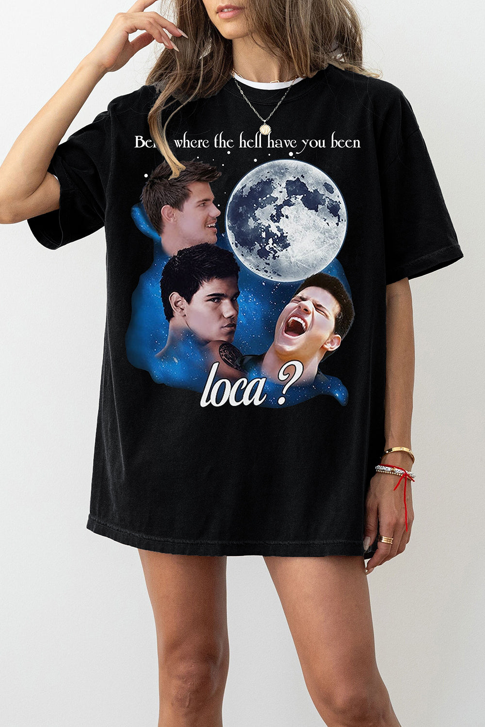 New Vintage Bella Where The Hell Have You Been Loca Tee For Women