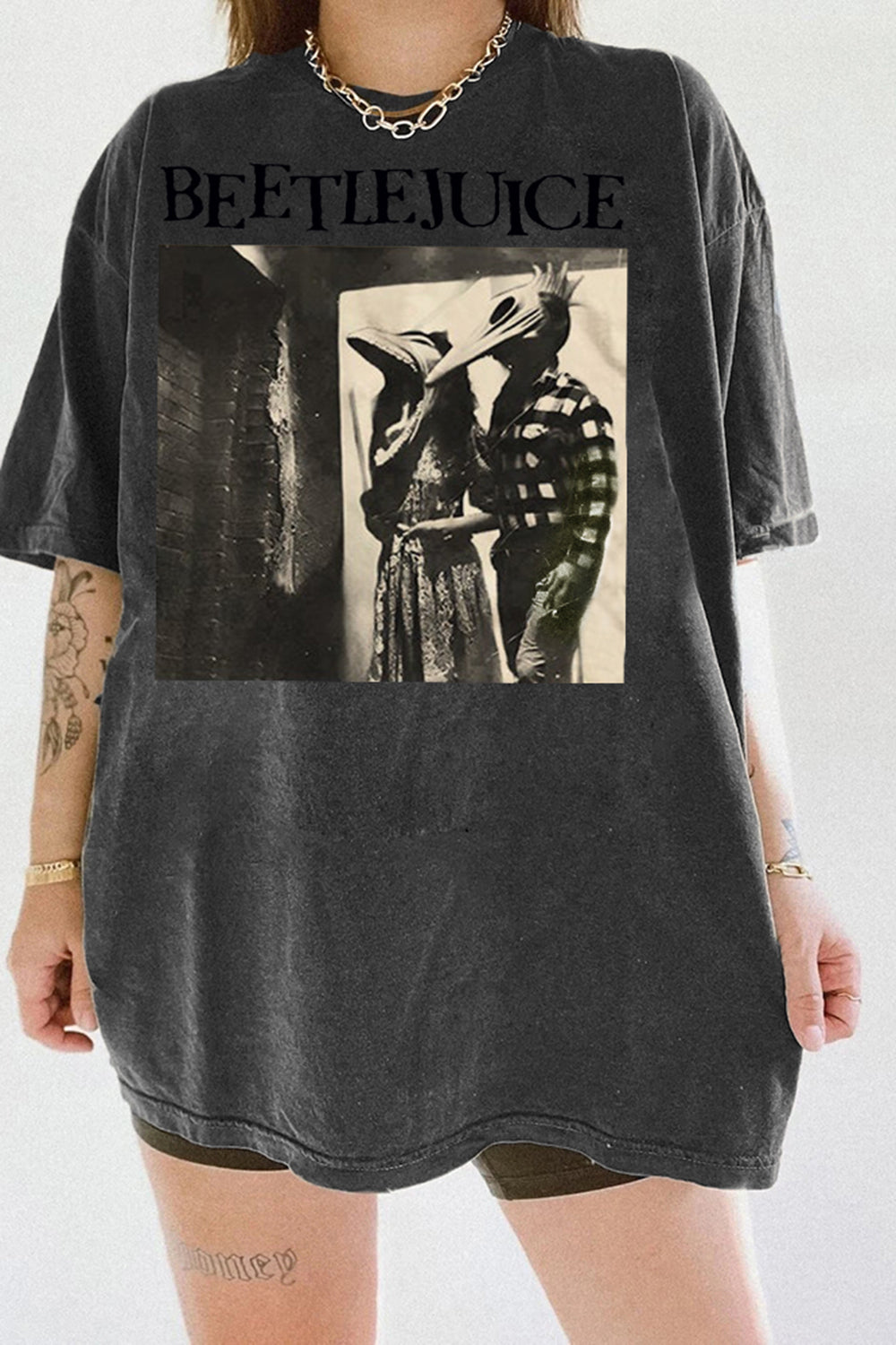 New Vintage Beetlejuice Graphic Tee For Women