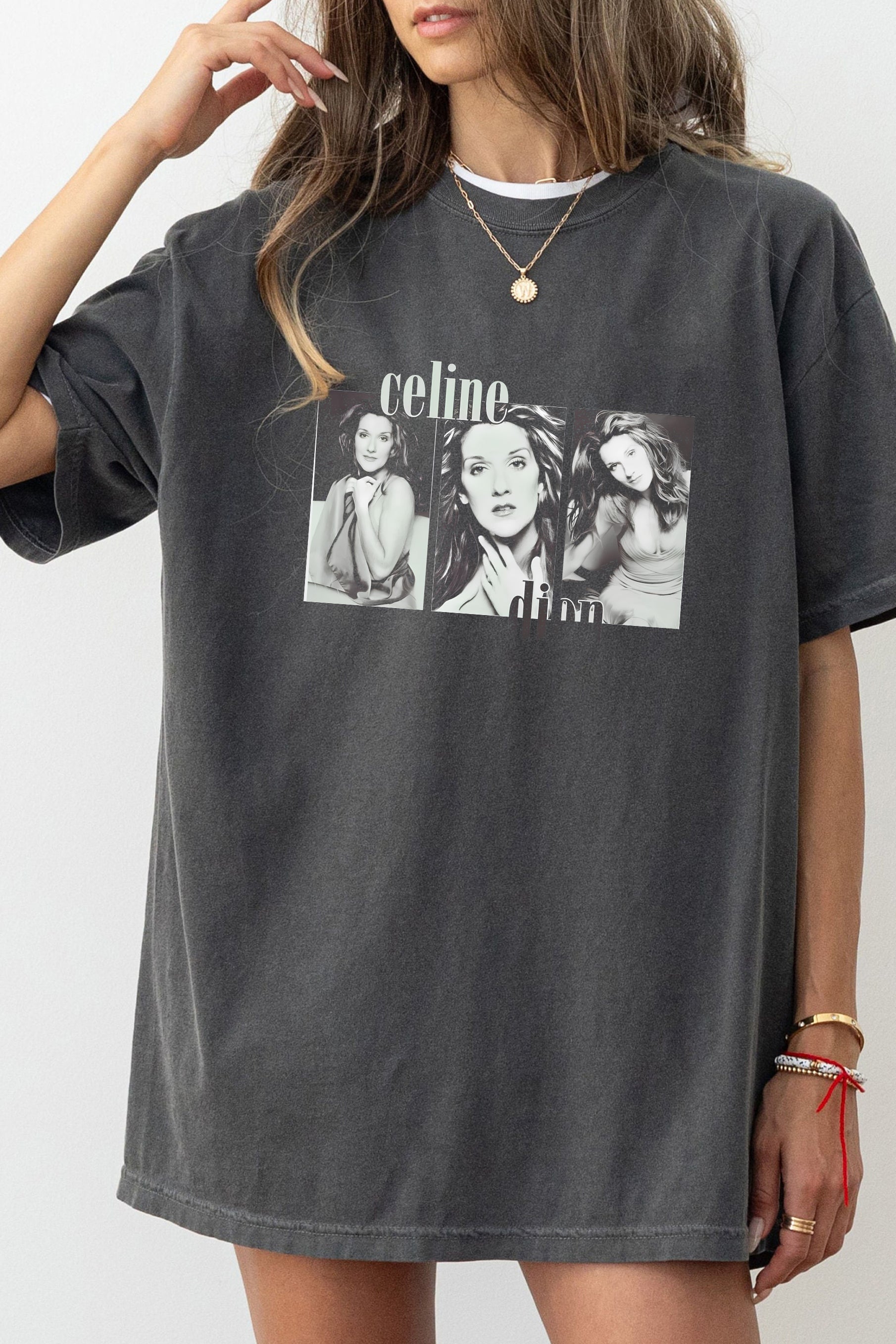 Vintage Celine Dion Tee For Women