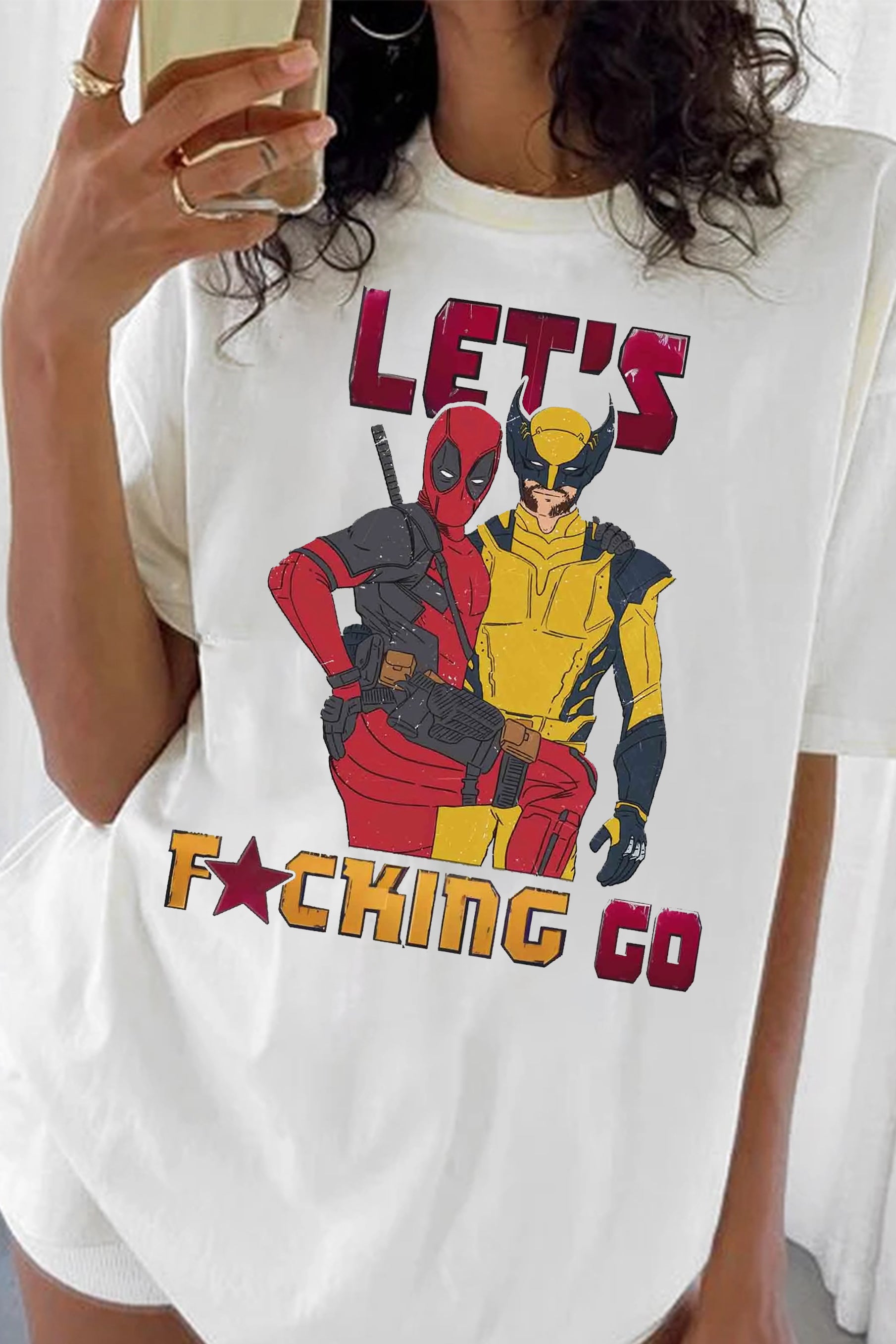 Vintage Comic Tee For Women
