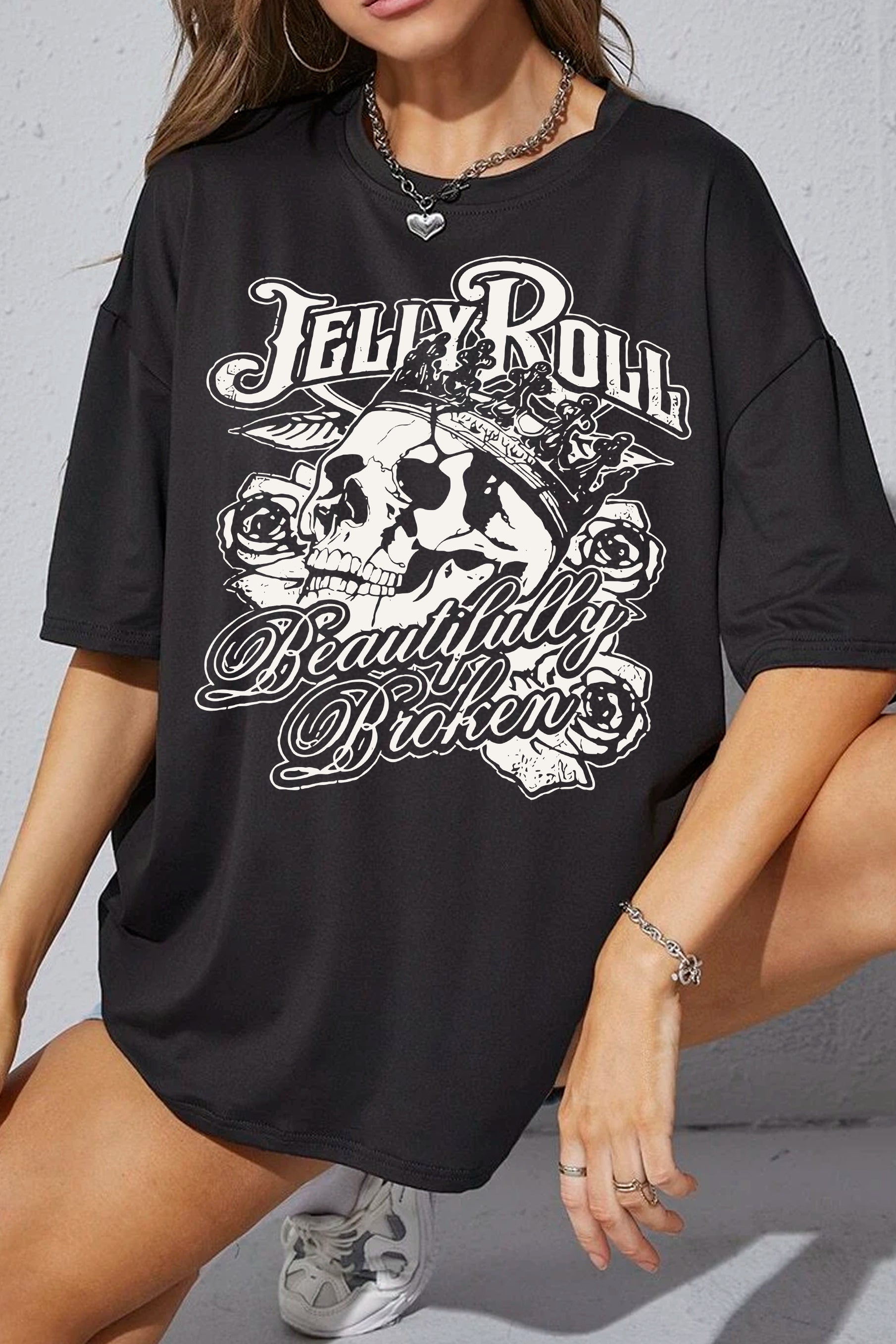 Vintage 90s Jelly Roll Tee For Women