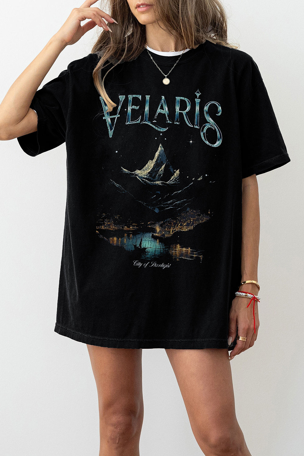 New Velaris ACOTAR City Of Starlight Tee For Women