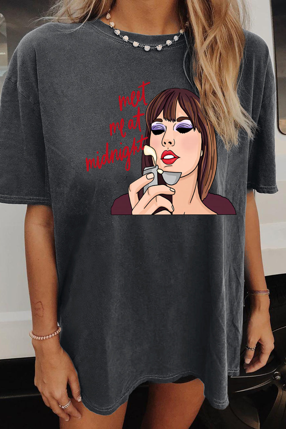 New Valentine Taylor Meet Me At Midnight Tee For Women