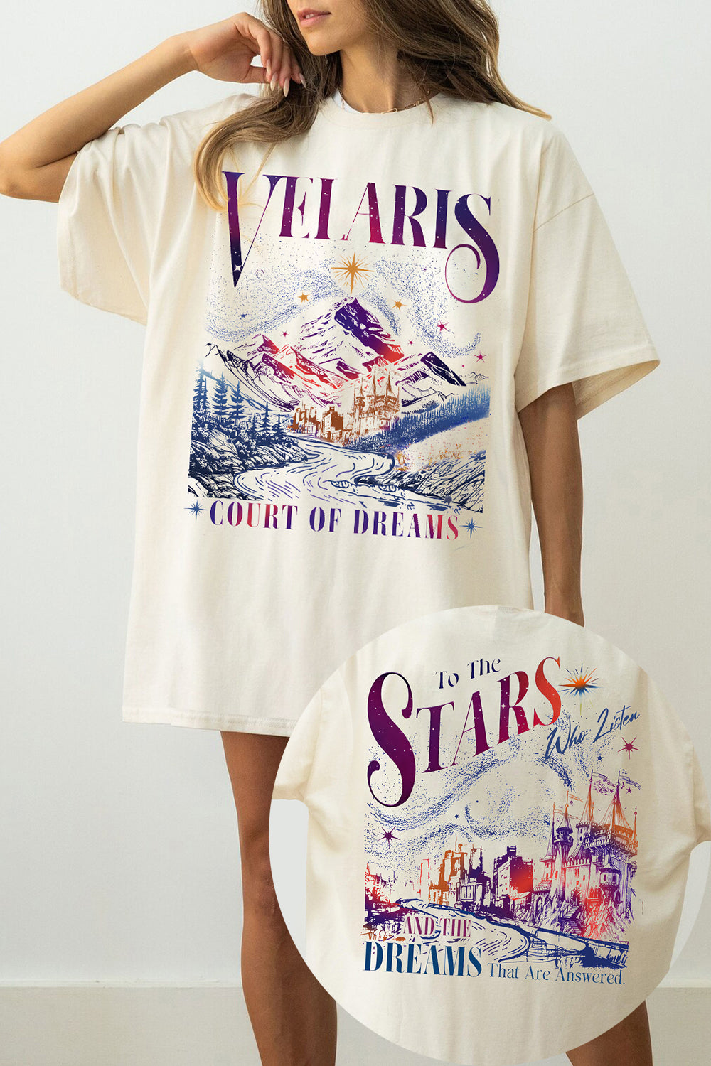 New Velaris City of Starlight Tee For Women
