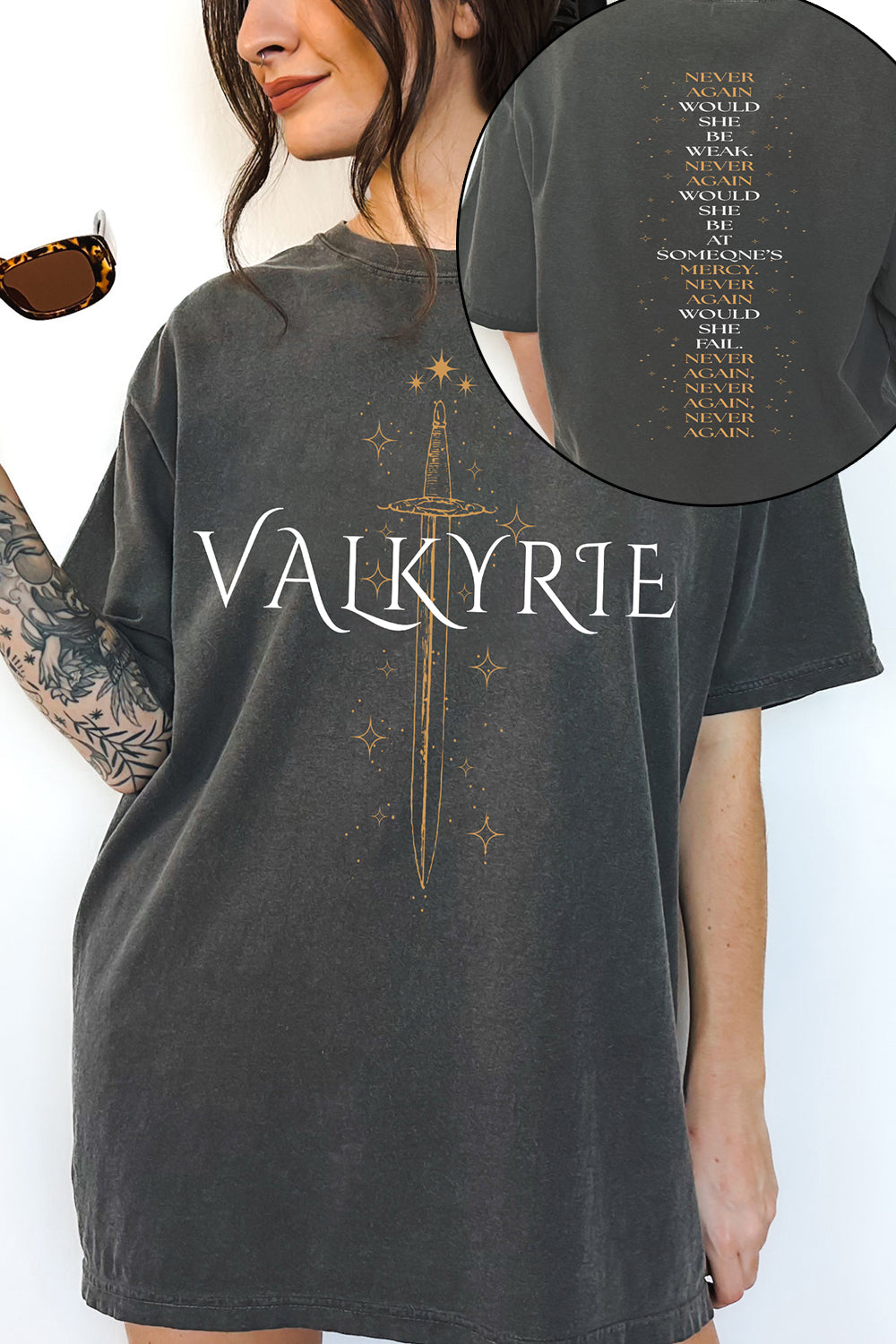 New Valkyrie A Court Of Thorns And Roses Tee For Women