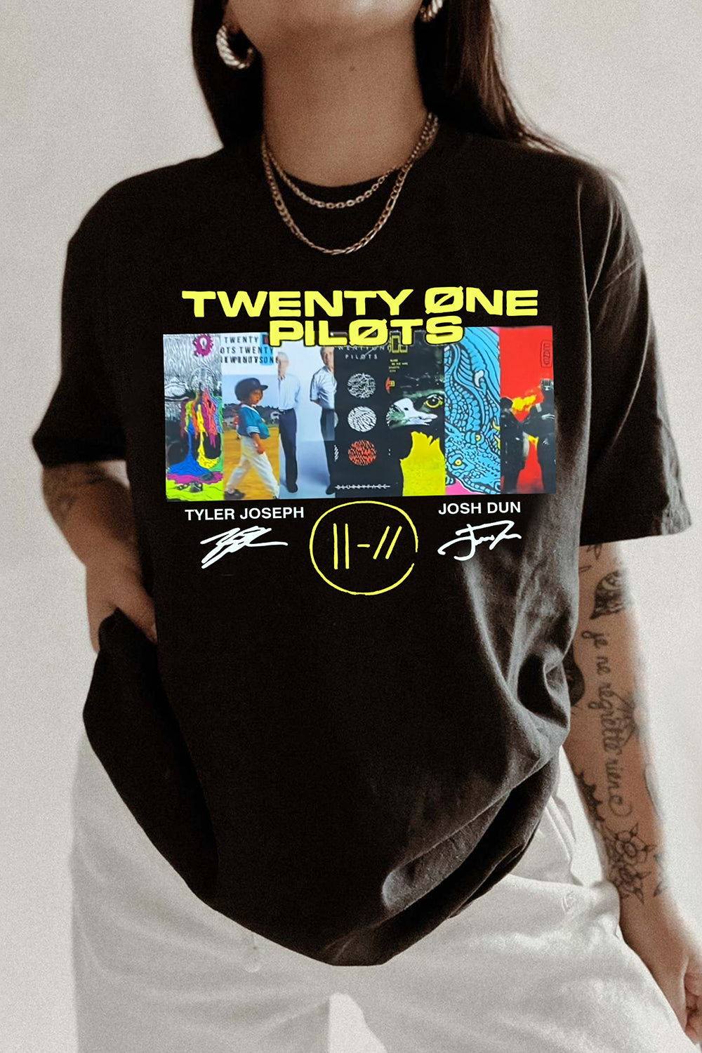 New Twenty One Pilots Albums Graphic Tee For Women