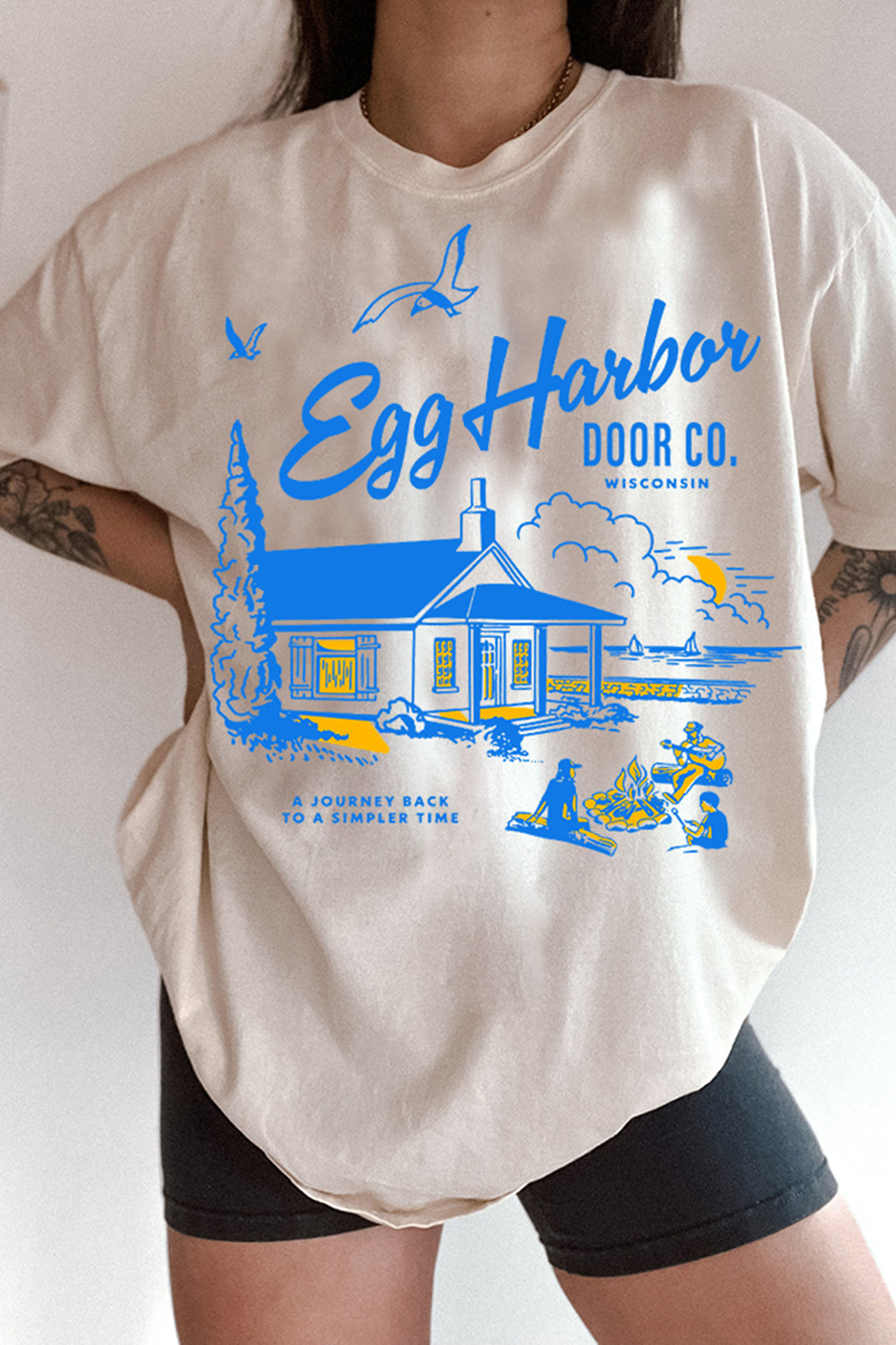 New Travel Egg Harbor Tee For Women
