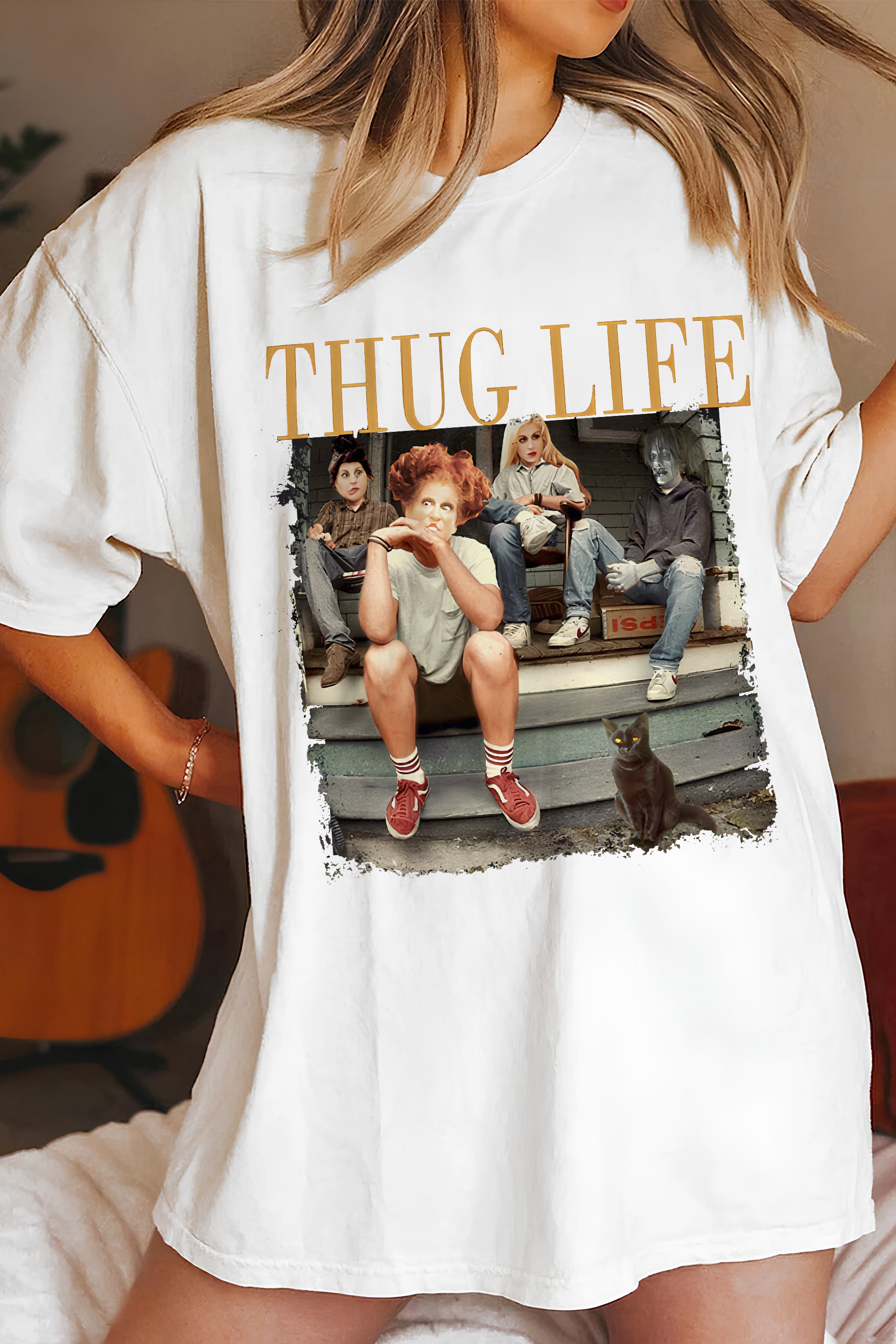 New Thug Life Bad Witches Tee For Women