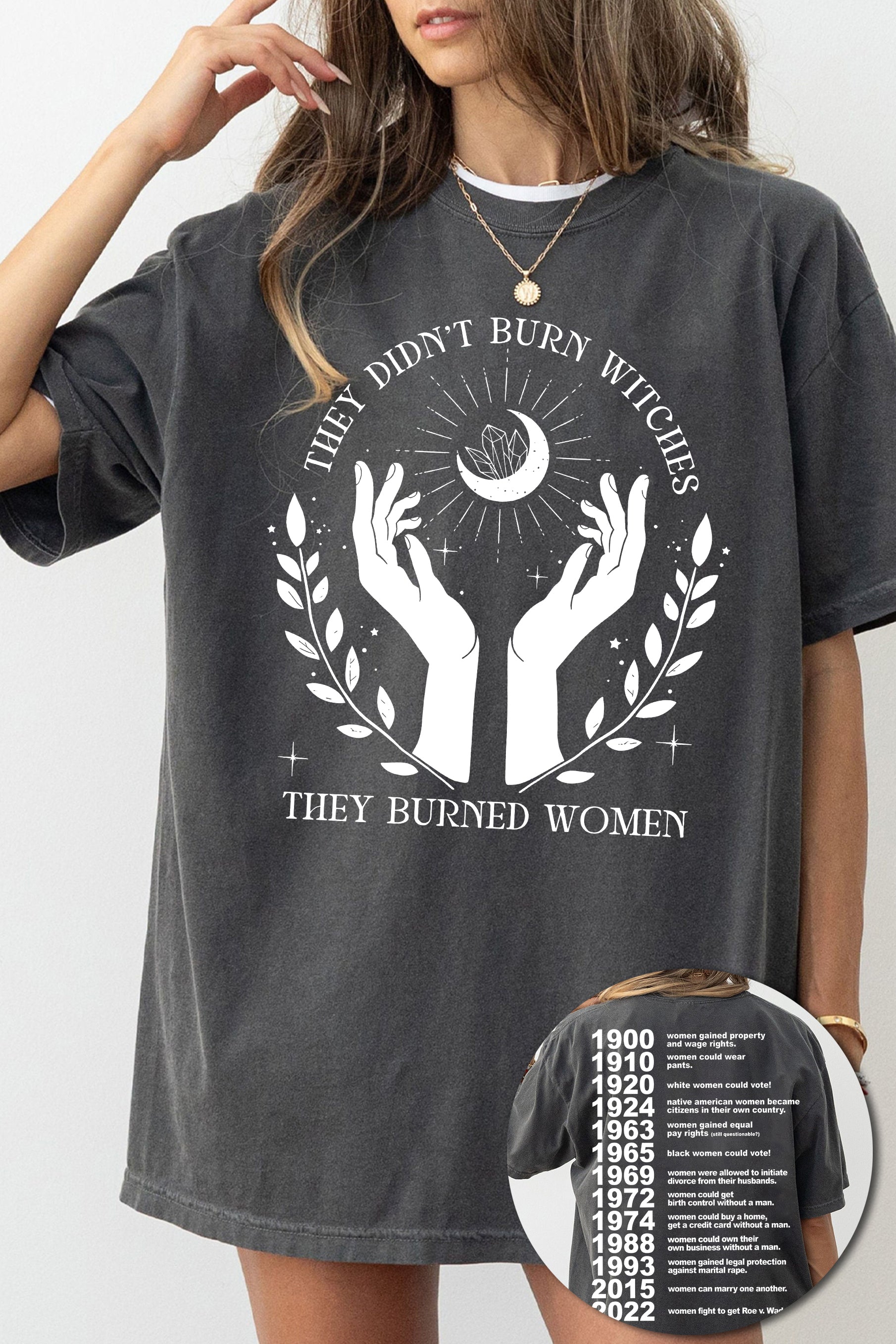 New They Didn’t Burn Witches Tee For Women
