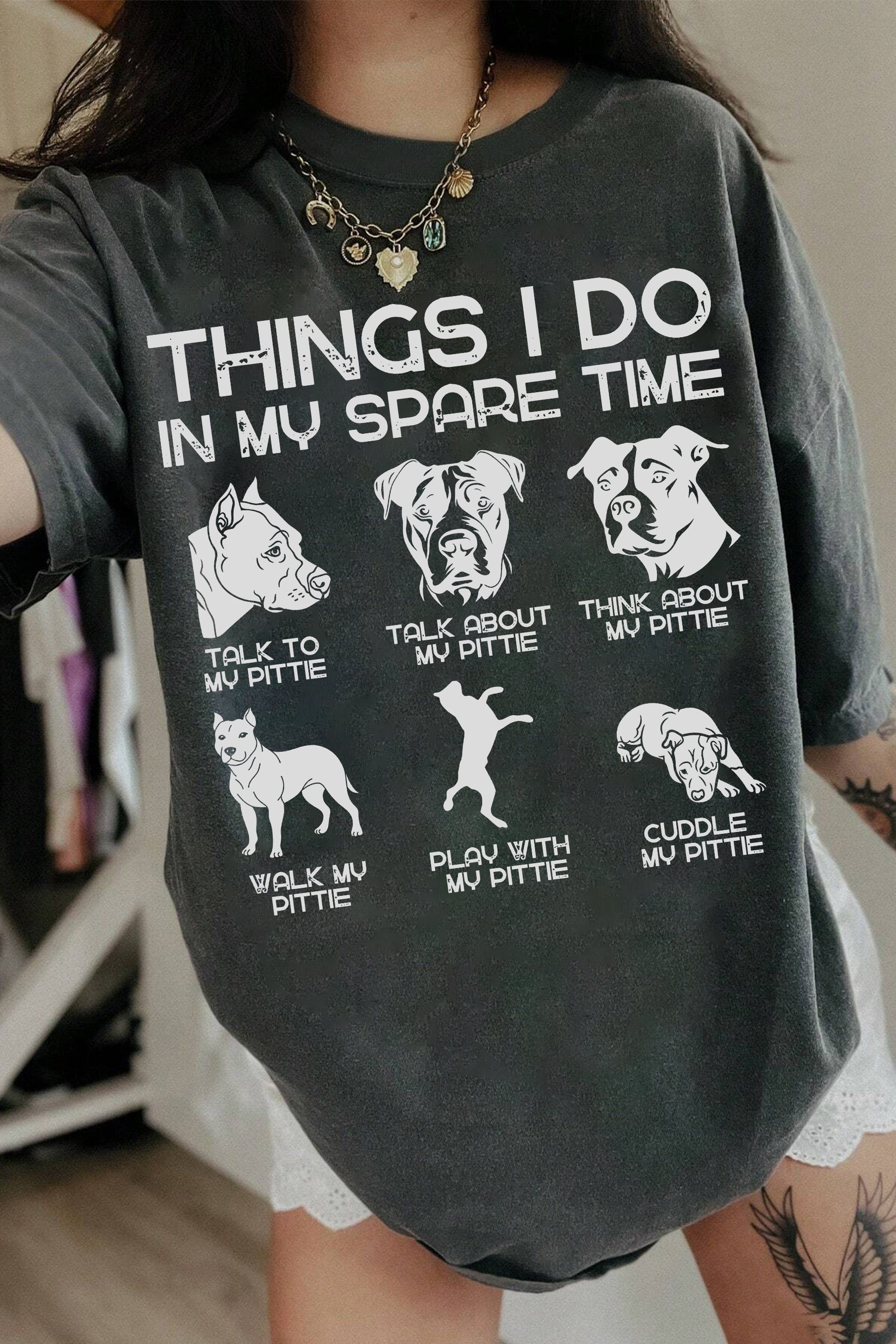 New Things I Do In My Spare Time Dog Lover Tee For Women