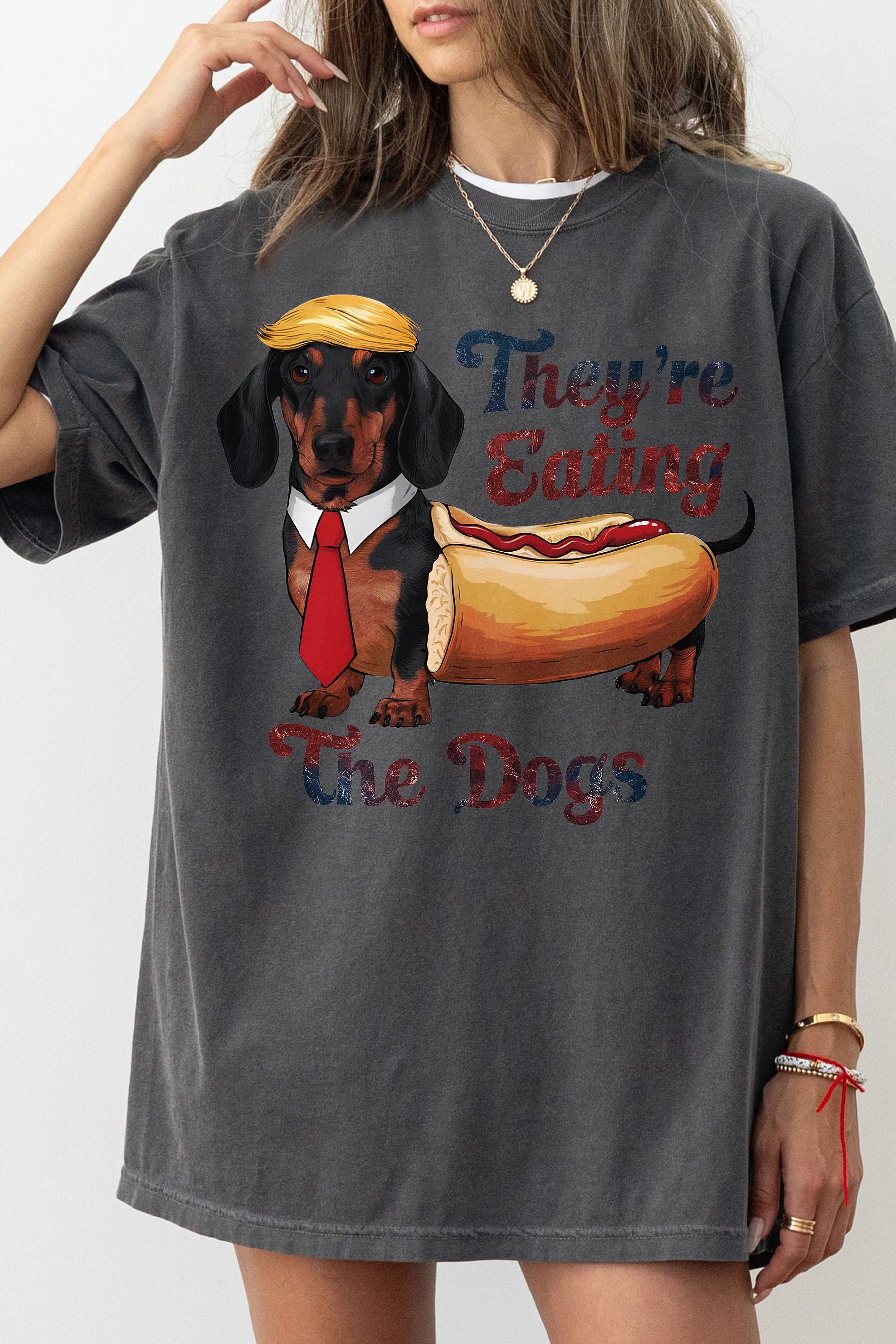 New They Are Eating The Dogs Tee For Women
