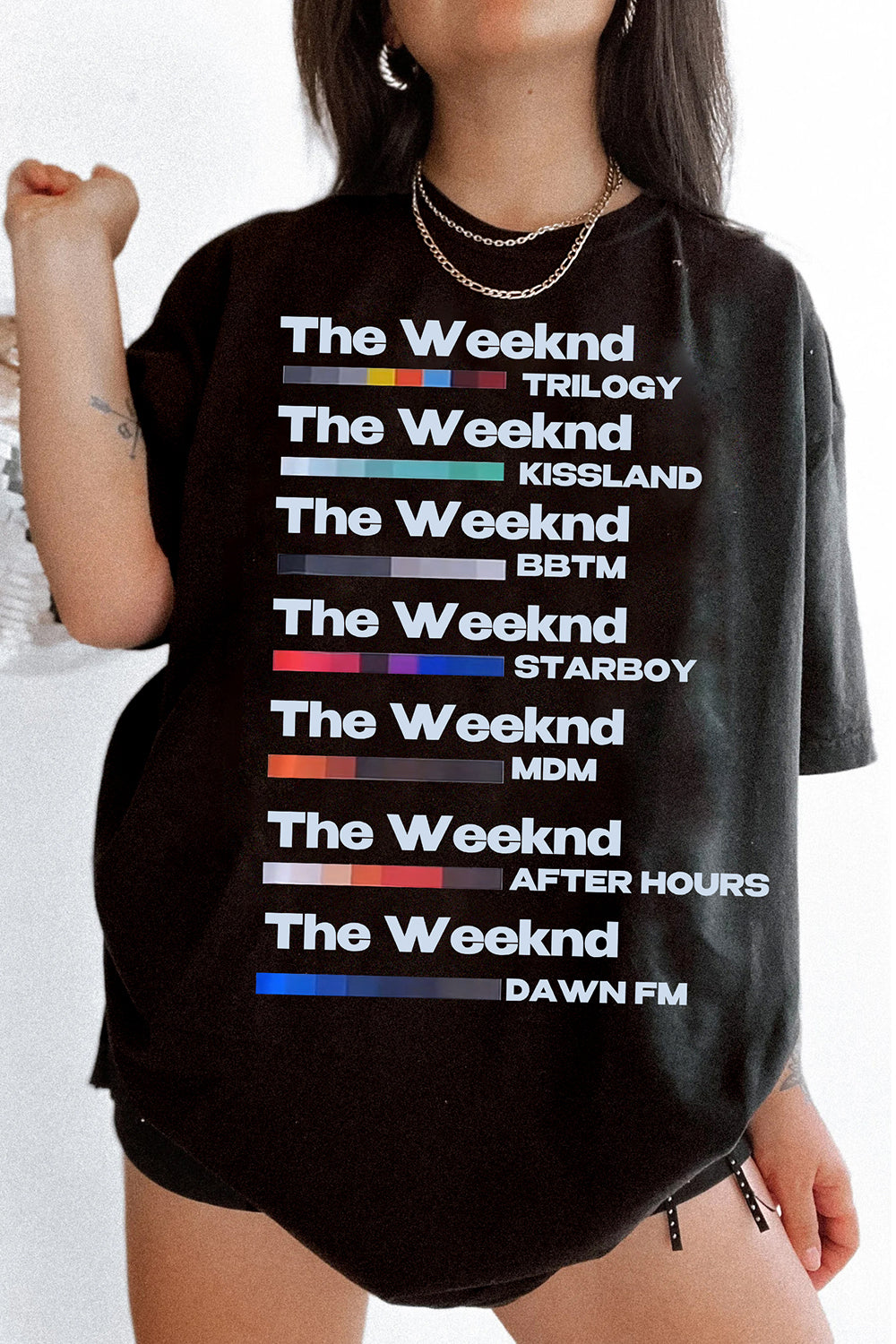 New The Weeknd Album Merch Tee For Women