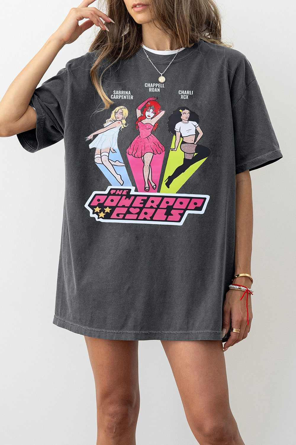New The Power Pop Girls Group Tee For Women